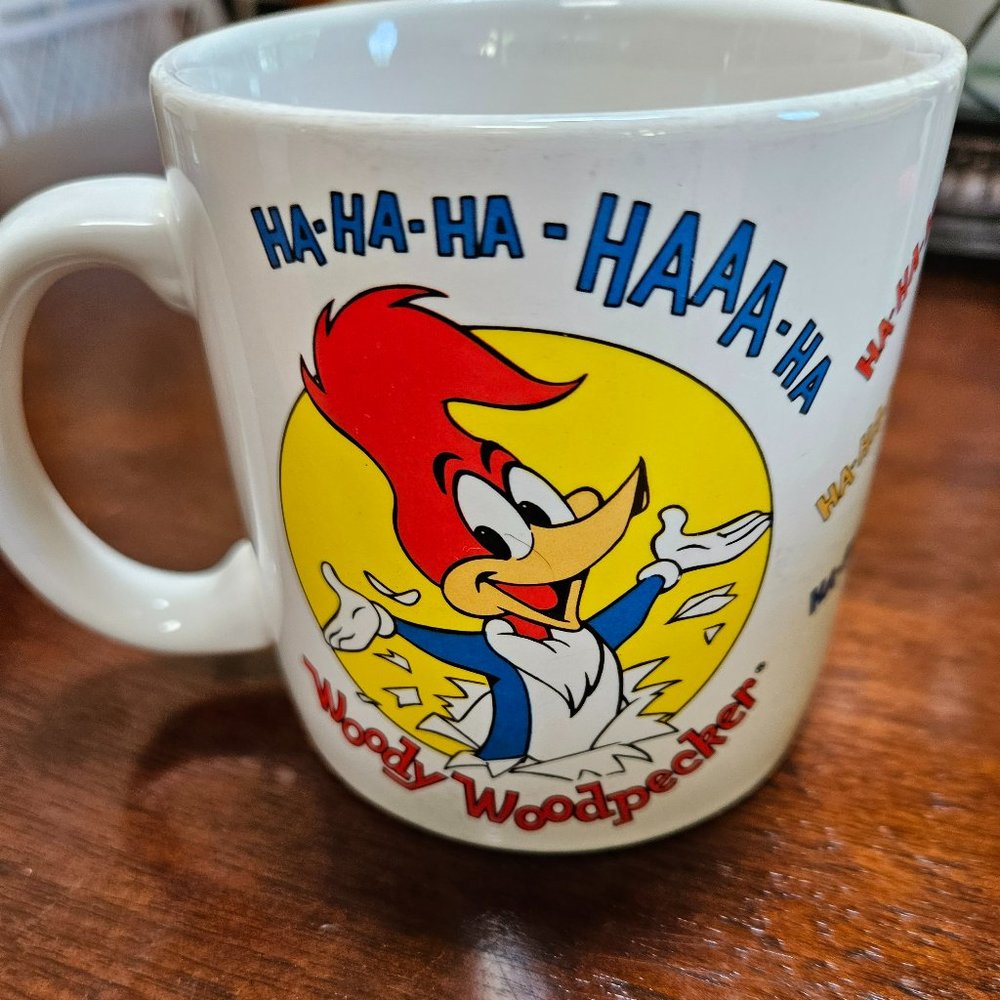 WOODY WOODPECKER THREE CHEERS CUP GREAT GRAPHICS